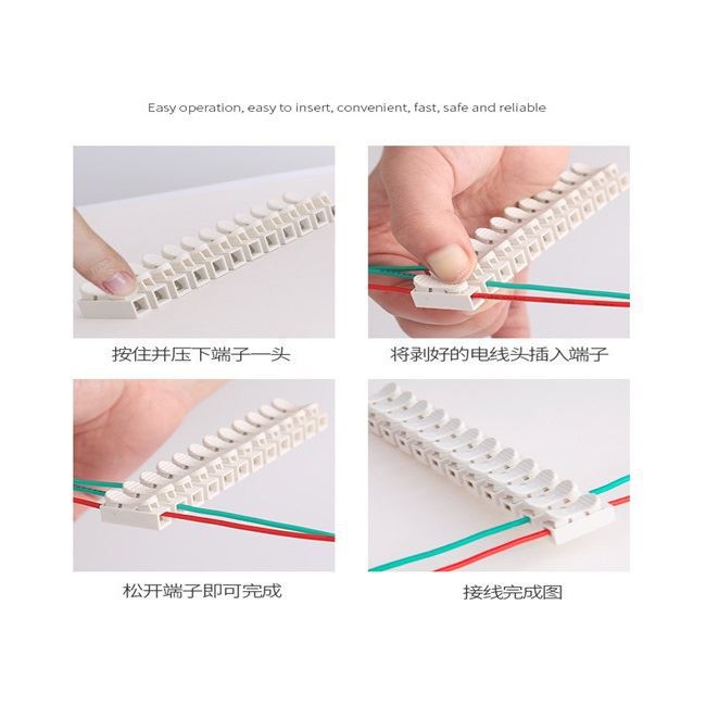 method of industrial terminal blocks