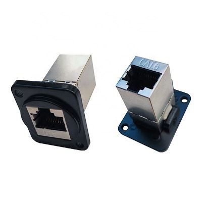 Konektor RJ45 Terlindung Logam