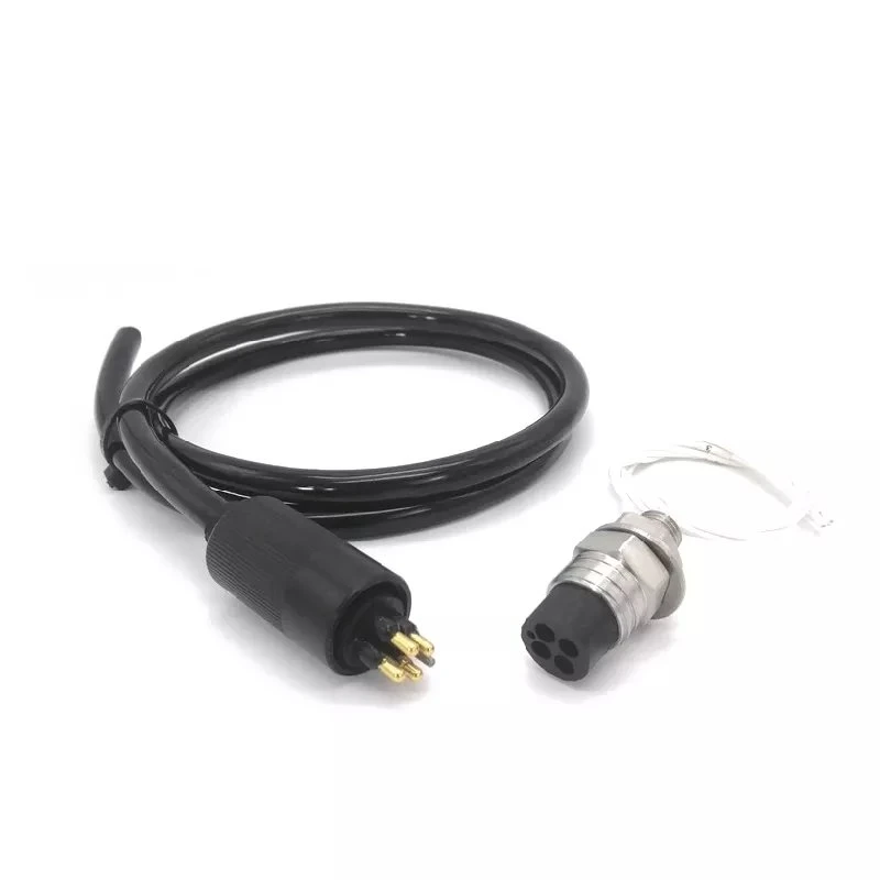 Konektor Bawah Air ROV Melingkar Mikro 4P Subconn