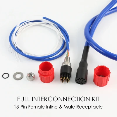 Konektor Ethernet Bawah Air 13-Pin